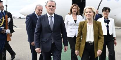 AB Komisyonu Başkanı Leyen, Azerbaycan'da
