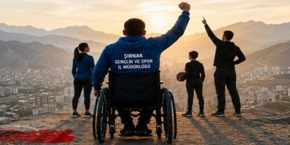 Şırnak'ta "Engelleri Birlikte Aşıyoruz" Projesiyle Engelli Bireylere Spor Daveti