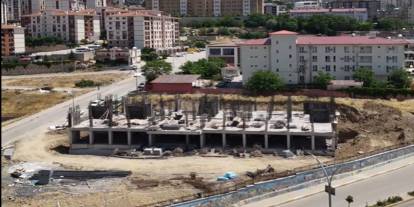 Şırnak'ta 24 Derslikli Rekabet Kurumu İlkokulu Yükseliyor