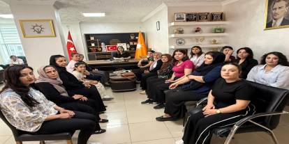 AK Parti Şırnak Kadın Kolları Vatandaşların Talep ve Önerilerini Dinledi