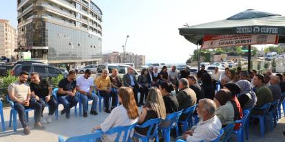 Cizre Belediyesi Eşbaşkanlarından Şırnak’taki "Adalet Nöbeti"ne destek