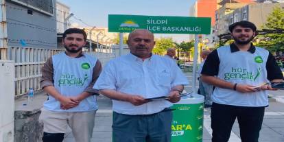 Silopi'de madde bağımlılığına karşı broşür dağıtıldı