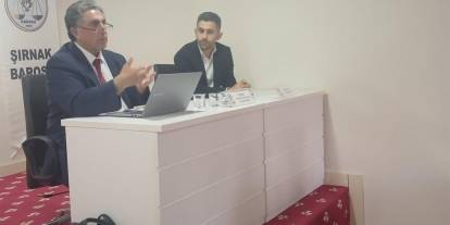 Şırnak Barosu’nda "Soruşturma Aşamasında Etkin Müdafiilik" Semineri