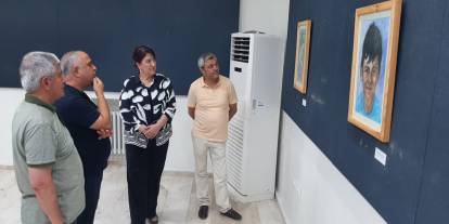 Şırnak Üniversitesi’nden Diyarbakır’a Sanat Köprüsü: "Yüzün Hafızası" Galeride