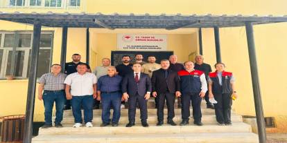 Uludere'deki Tarım Çalışmalarına Yerinde Değerlendirme