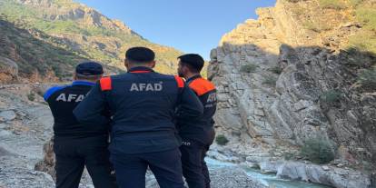 Beytüşşebap'ta Kayıp Genç İçin Arama Çalışmaları Üçüncü Gününde