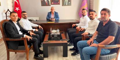 Şırnak'ta Eczacılar Odası ve Hastane Yöneticileri Heşar Haşimoğlu Görüştü