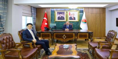 Şırnak'ın Yeni Vali Yardımcısı Tığlı'dan Vali Birol Ekici'ye Ziyaret