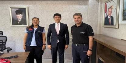 AFAD Müdürü İşlek'ten Vali Yardımcısı Tiğli'ye Ziyaret