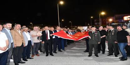 Silopi’de 15 Temmuz Demokrasi ve Millî Birlik Günü dolayısıyla kortej yürüyüşü düzenlendi