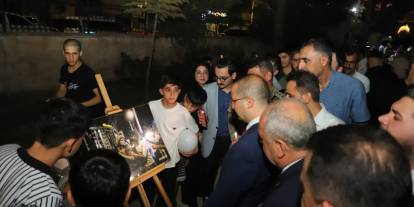 Cizre’de 15 Temmuz Fotoğraf Sergisine Yoğun İlgi