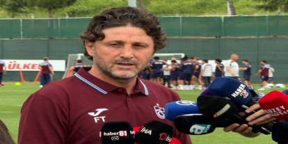 Trabzonspor Teknik Direktörü Fatih Tekke: "Transferde 1-2 hamlemiz daha olacak"
