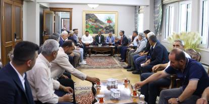 Vali Birol Ekici, Şırnaklı Mahalle Muhtarlarıyla Bir Araya Geldi