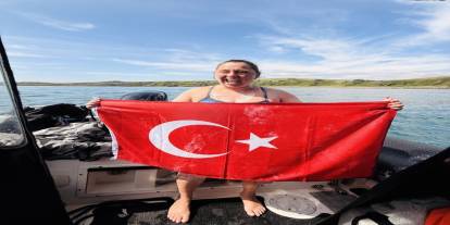 Melisa Uluarslan, Kuzey Kanalı'nı geçen 3. Türk kadın sporcu oldu