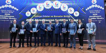 TOBB’da 73 oda ve borsaya sertifika verildi