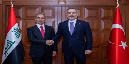Bakan Fidan, Irak Yüksek Yargı Konseyi Başkanı Zeydan'ı kabul etti