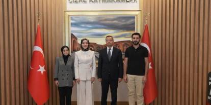 T3 Vakfı'ndan Cizre Kaymakamı Baycar’a TEKNOFEST Ziyareti