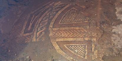 Mardin’de 1500 yıllık mozaik ele geçirildi
