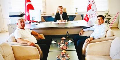 Cizre Ziraat Odası’ndan İlçe Tarım Müdürü Fındık’a Ziyaret
