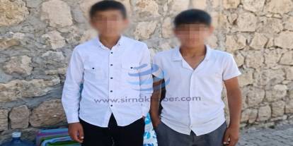 Şırnak Emniyeti Kayıp İhbarındaki İki Çocuğu 45 Dakikada Buldu
