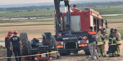 Traktörün altında kalan çift hayatını kaybetti
