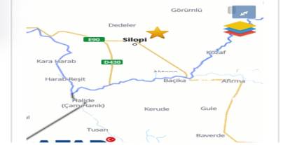 Silopi’de Gece Yarısı Korkutan Sarsıntı