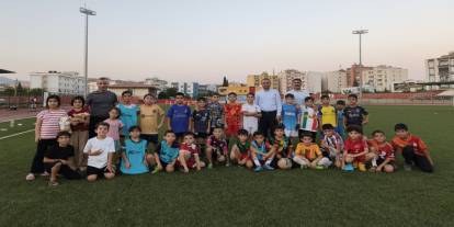 Silopi Kaymakamı Partal, Yaz Spor Okulları'nı Ziyaret Etti