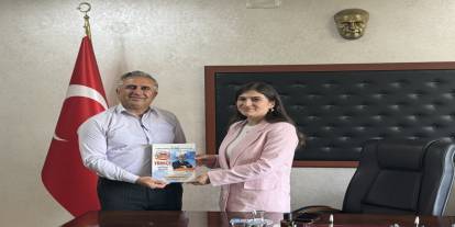 Eğitimci Ali Aytış'tan Başkan Jiyan Ormanlı'ya Ziyaret