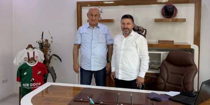 Ankara Cizreliler Derneği Başkanı Özalp’tan Köşe Yazarımız Erkan Özkalay’a Ziyaret