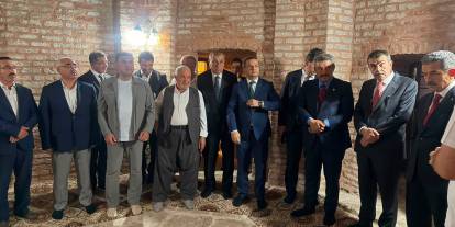 Milli Eğitim Bakanı Yusuf Tekin, Cizre’nin Tarihi Mekânlarını Gezdi