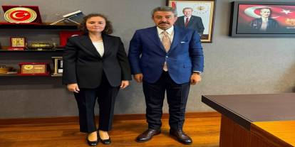 Vekil Tatar, Şırnak Vali Yardımcısı İdil Özdemir Doğan’ı TBMM’de Ağırladı