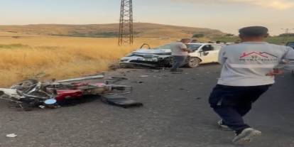 Mazıdağı’nda Otomobil Motosiklete Çarptı: 2 Ölü