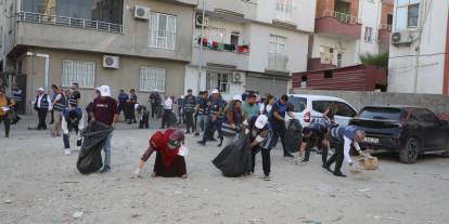 Cizre’de “Kolektif Emekle Temiz Kentler” Kampanyası 4’üncü Gününü Geride Bıraktı