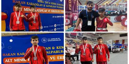 Şırnak’ın Minik Boksörleri Türkiye Şampiyonası’nda Dereceye Girdi
