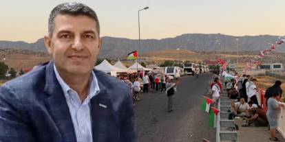 Filistin Konvoyunun Sınırdaki 6 Gününde Şırnaklı İş İnsanı Yusuf Bilin Yanlarında Oldu