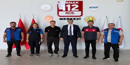 Şırnak Başsavcısı Yusuf Canik’ten AFAD’a İş Birliği Ziyareti