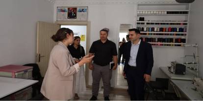 Uludere ADEM’de El Emeği Çalışmalara Yakın İlgi