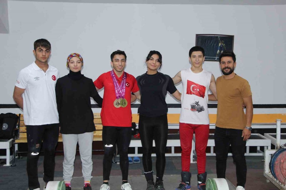 Şırnaklı milli halterci Harun Algül en büyük hedefini açıkladı! Tebrik yağıyor
