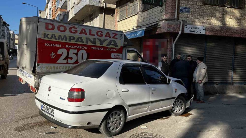 Ordu’da korkutan kaza