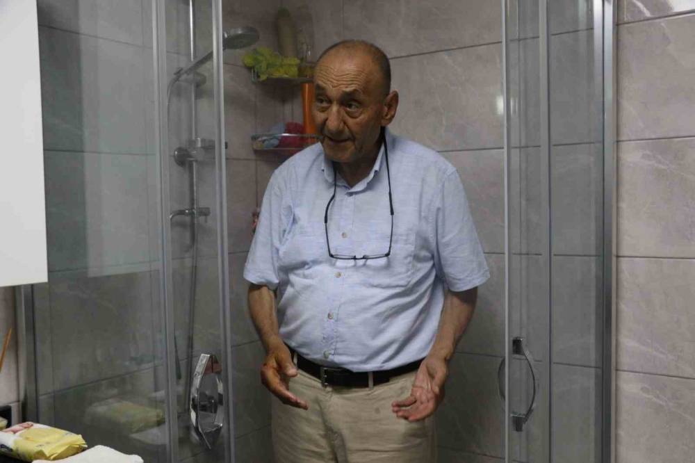 Patlayan duş kabininde yaralandı, 1 aydır direksiyon başına geçemiyor